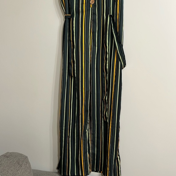 Striped women’s dress - Picture 1 of 9